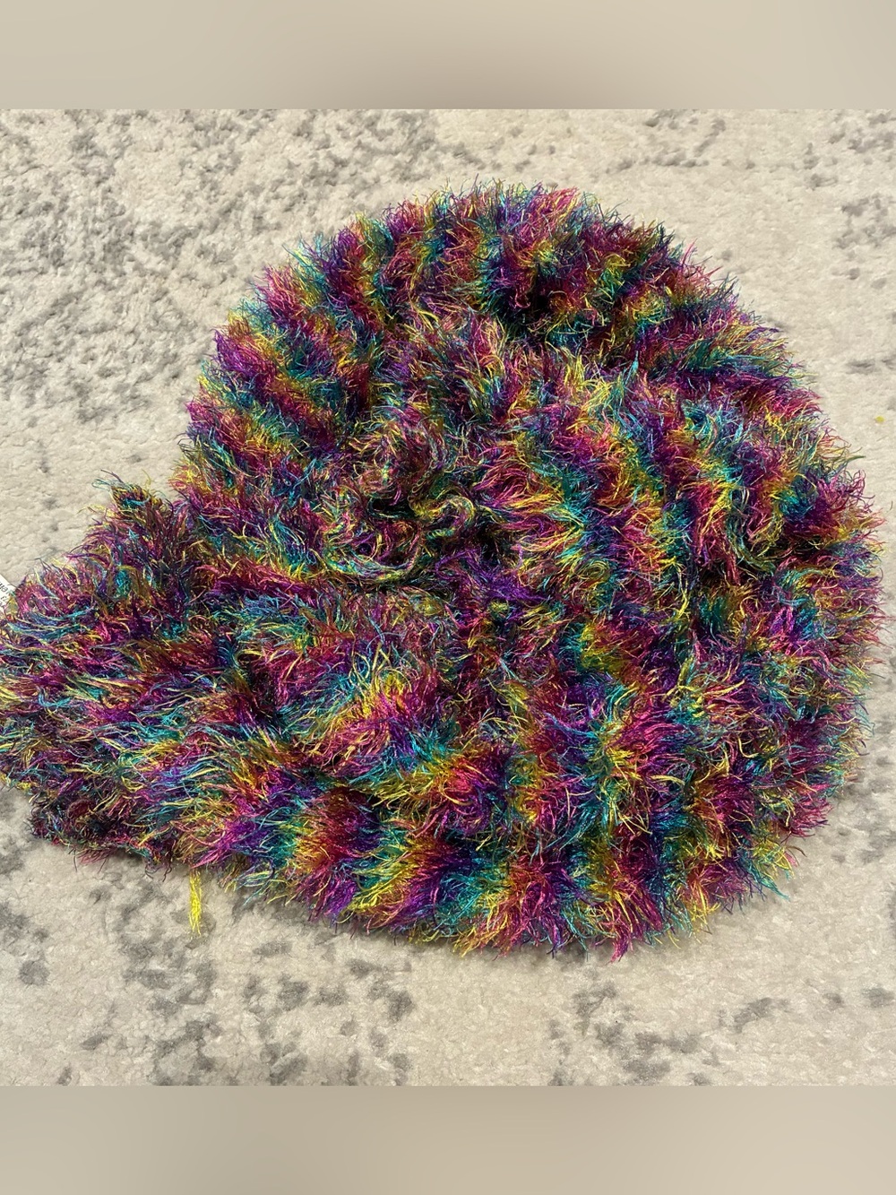 Y2K Magic Infinity Rainbow Scarf